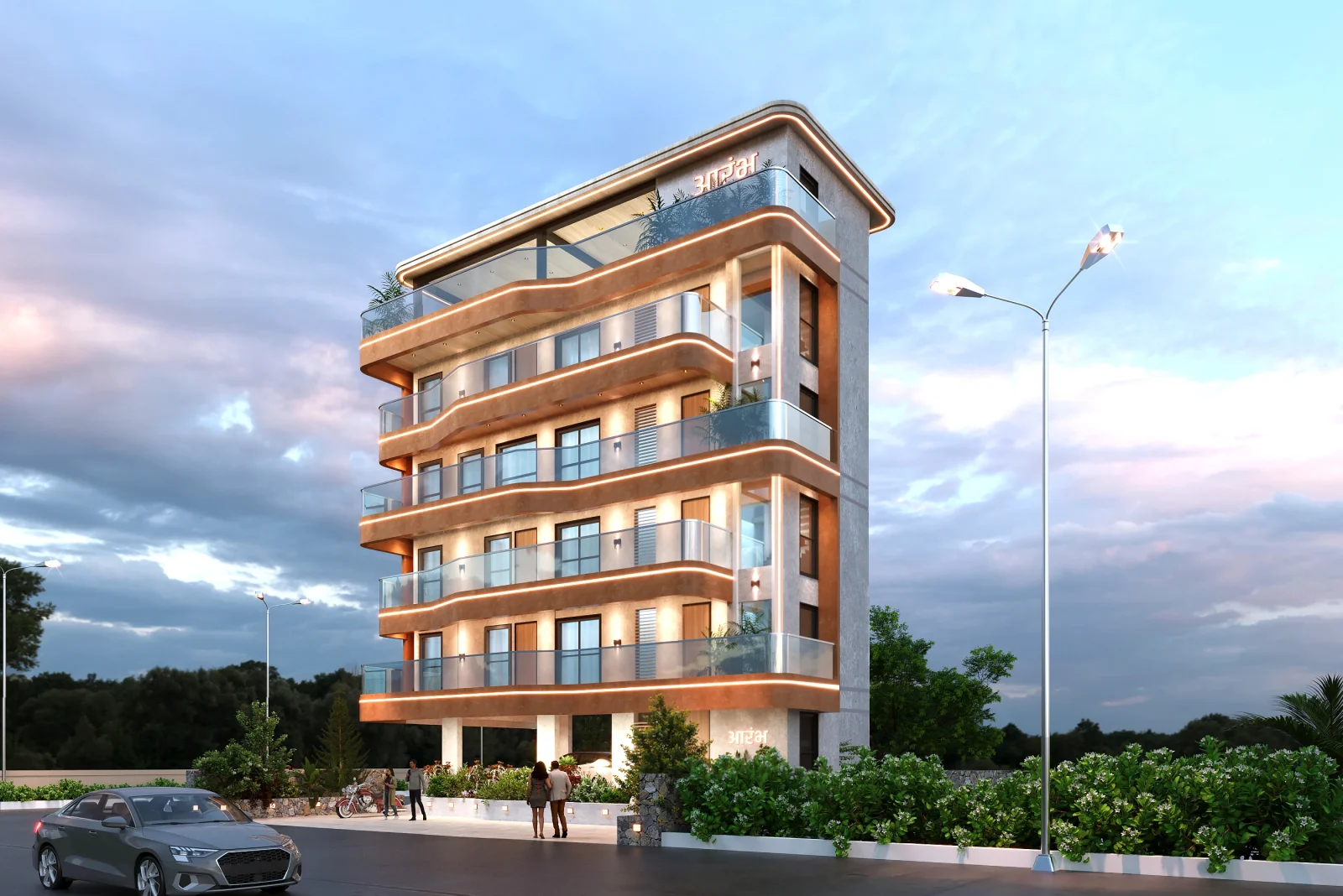 Aarambh project photo 1 | Design Metrics Aarambh — architecture & interior design project image 1 by Design Metrics, Alibag, Maharashtra